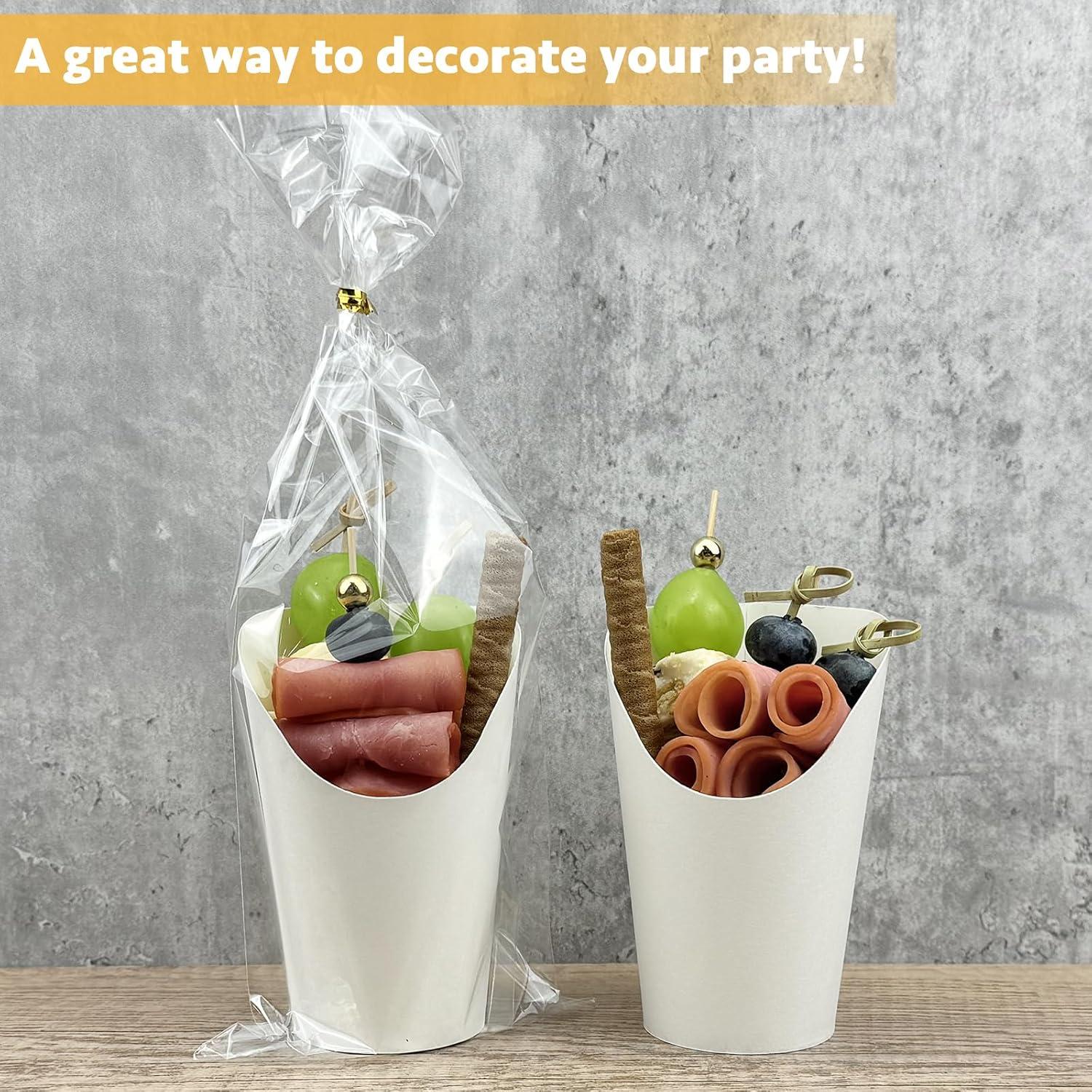 Set de Tazas Desechables para Charcutería CAMKYDE 50 Pzas 12 oz