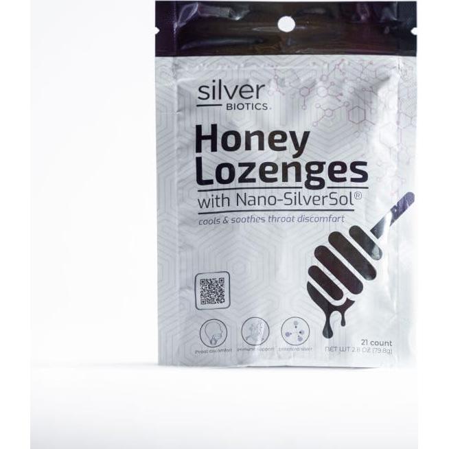 Pastillas de Plata Biotica 60ppm - Soporte Inmunológico 21 Unidades