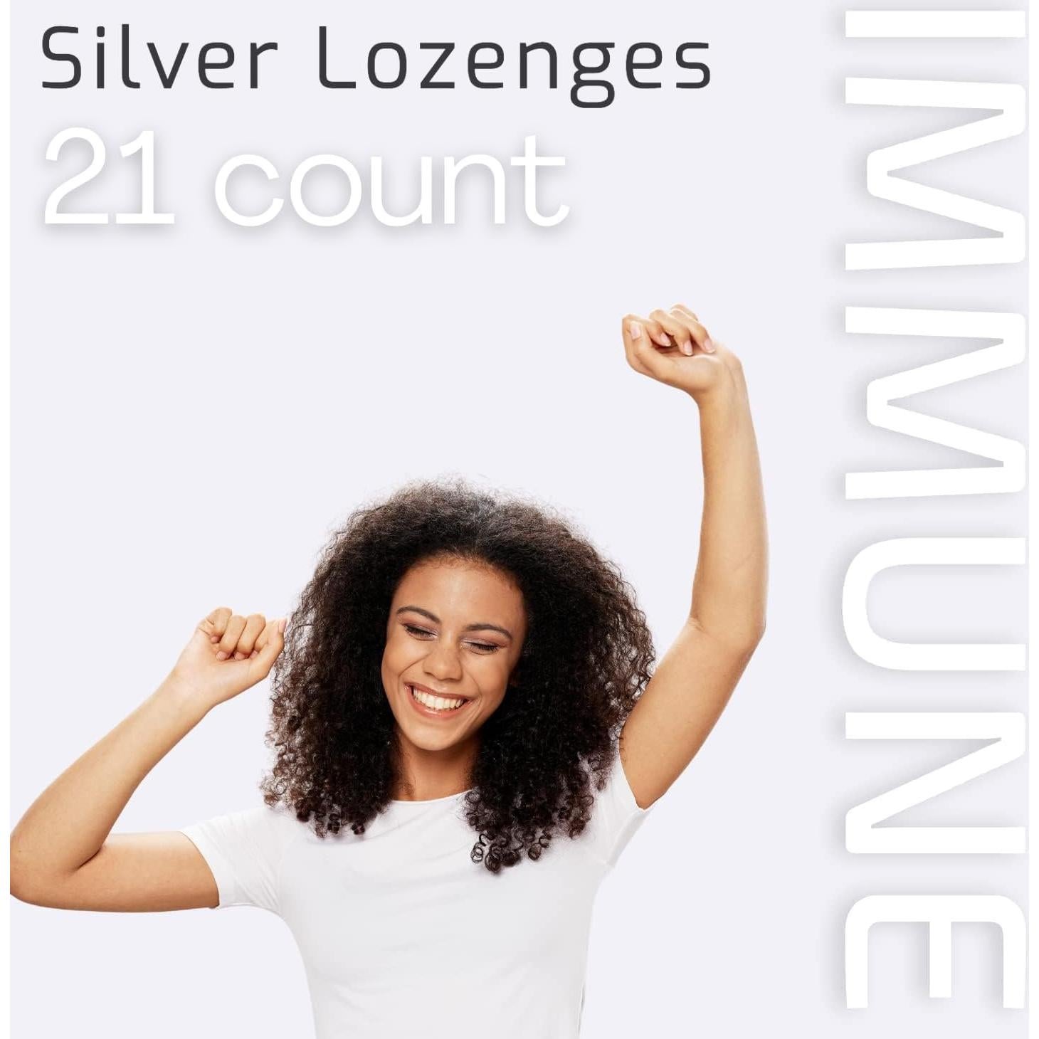 Pastillas de Plata Biotica 60ppm - Soporte Inmunológico 21 Unidades