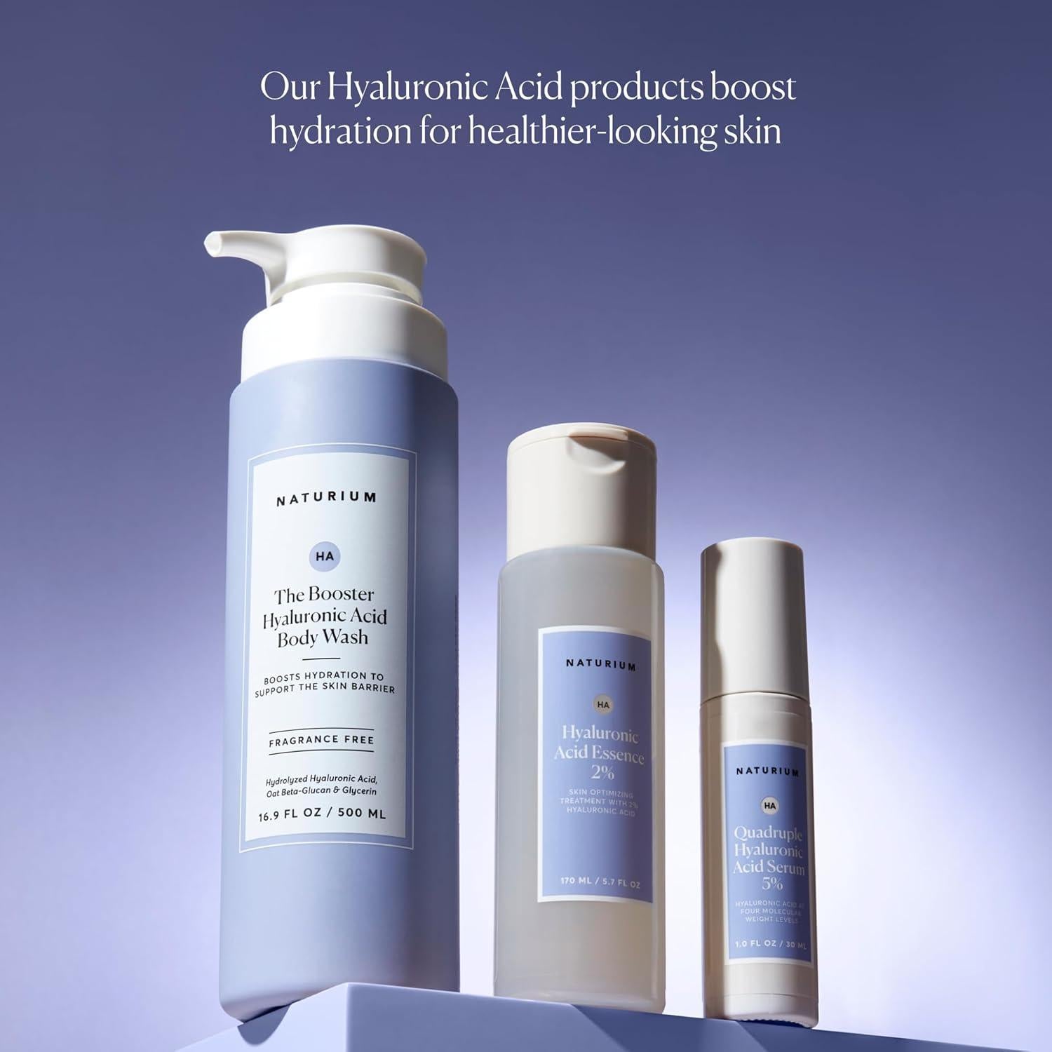 Jabón Corporal Naturium Ácido Hialurónico 500ml Hidratante