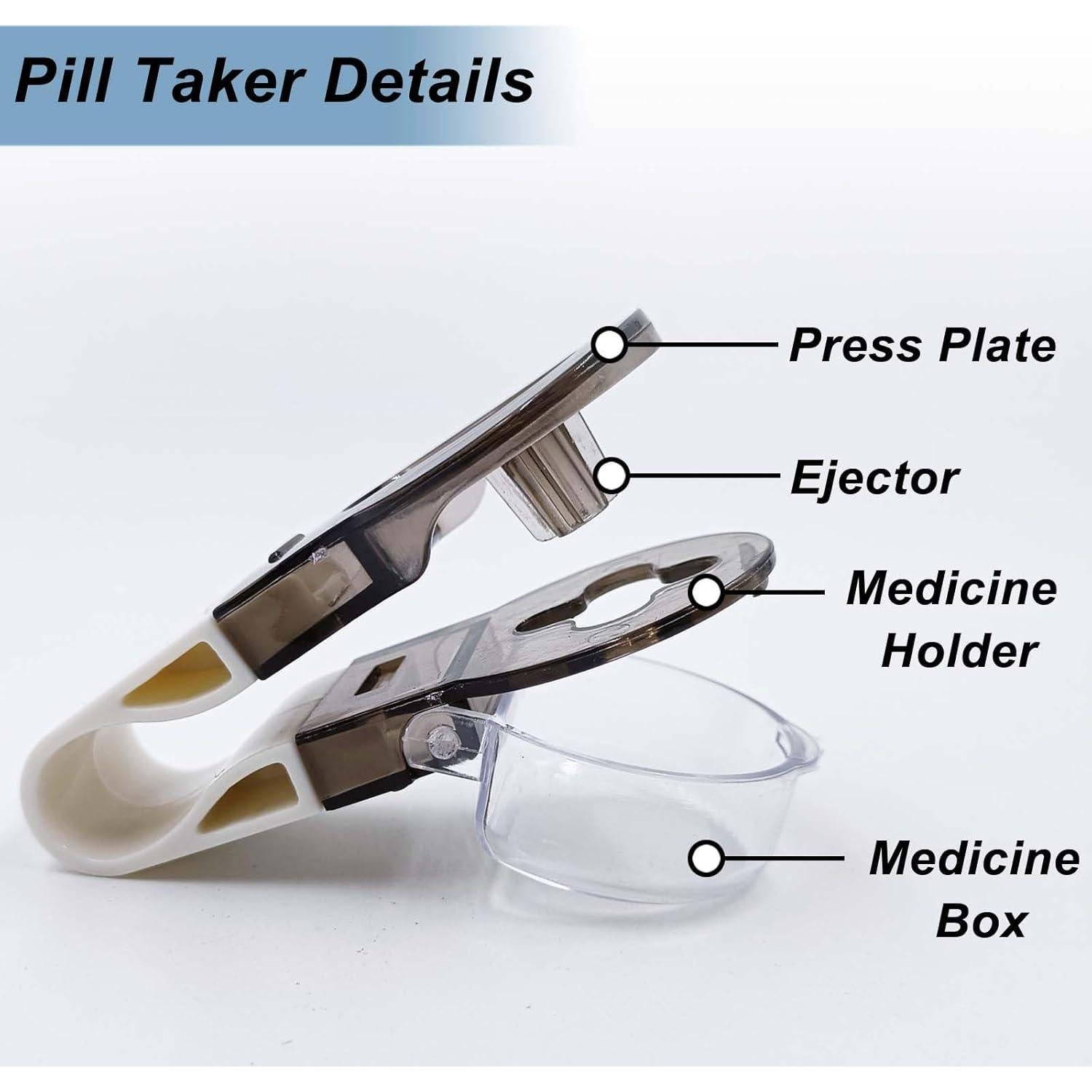 Extractor de Pastillas xuhui 8x3.8cm Gris Portátil