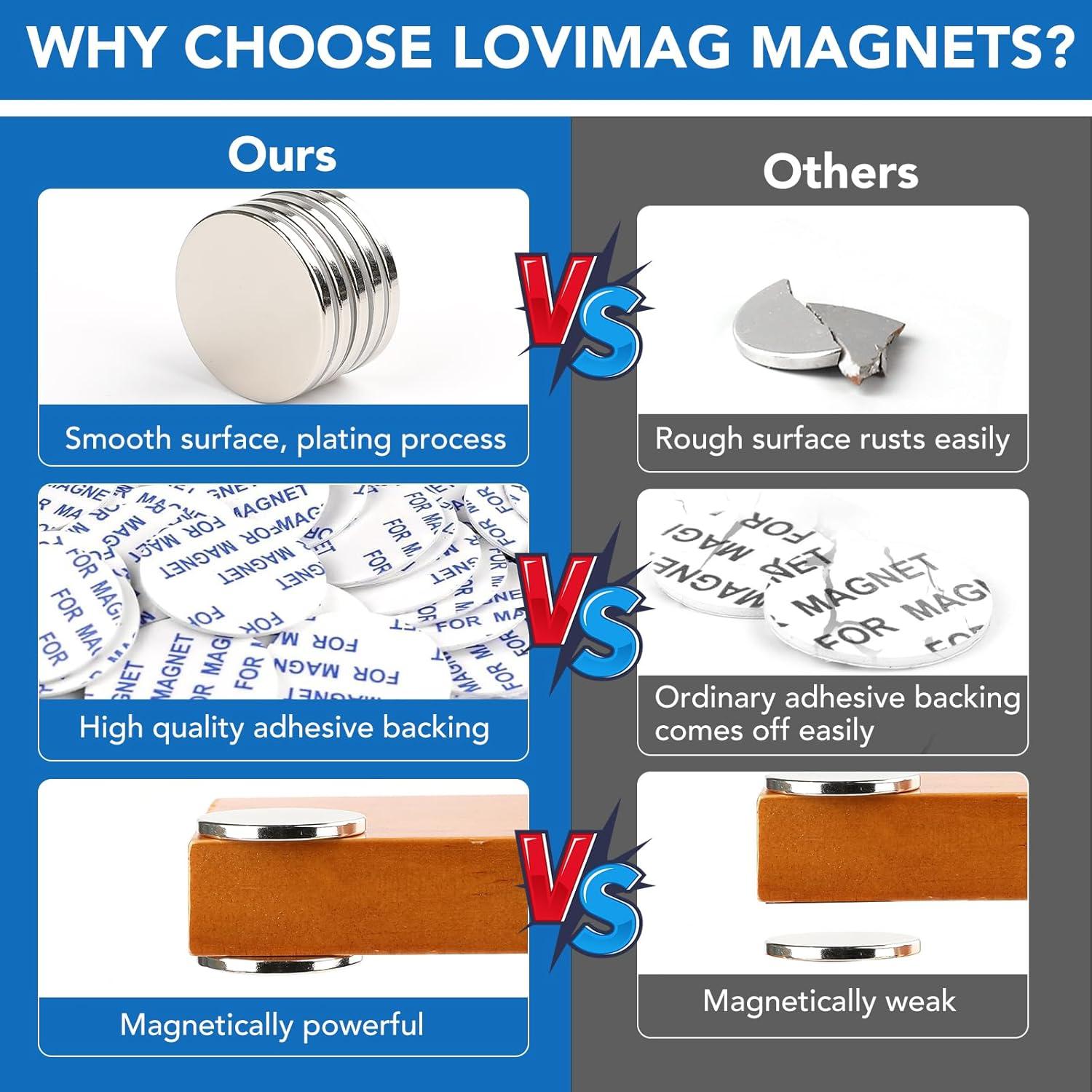 Imanes Neodimio DIYMAG N52 32mm x 3mm Paquete de 12