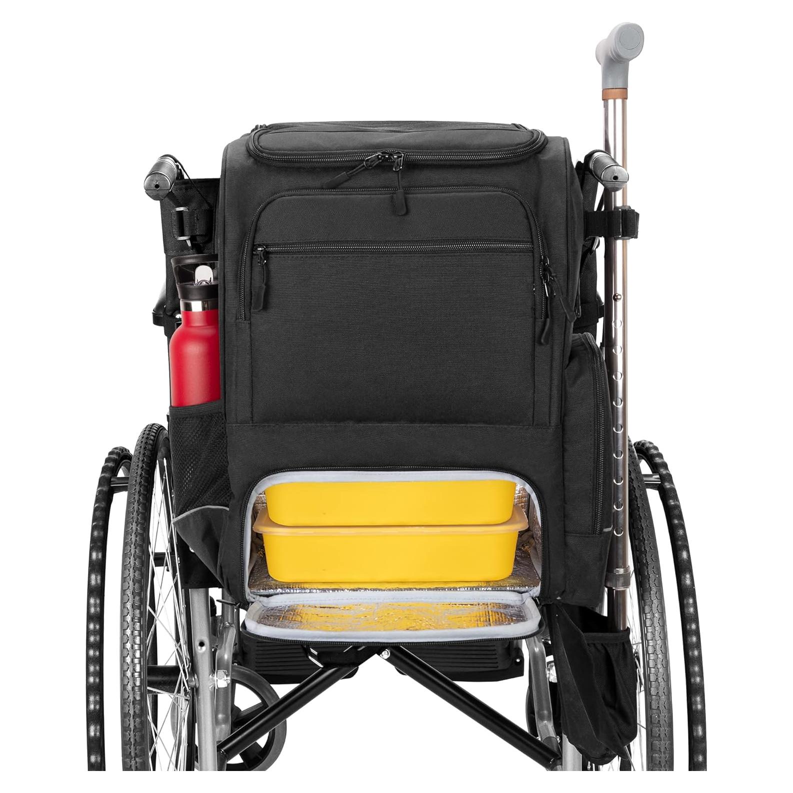 Mochila para Silla de Ruedas SAMDEW SD03601 con Aislamiento Térmico