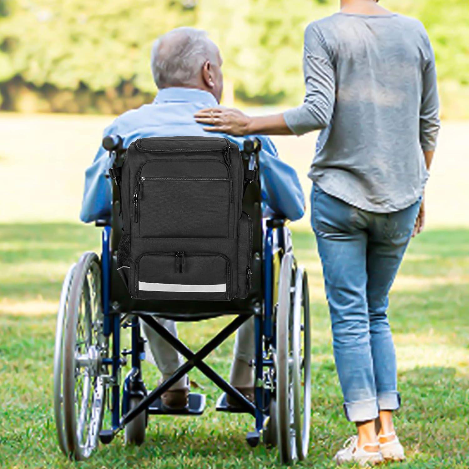 Mochila para Silla de Ruedas SAMDEW SD03601 con Aislamiento Térmico