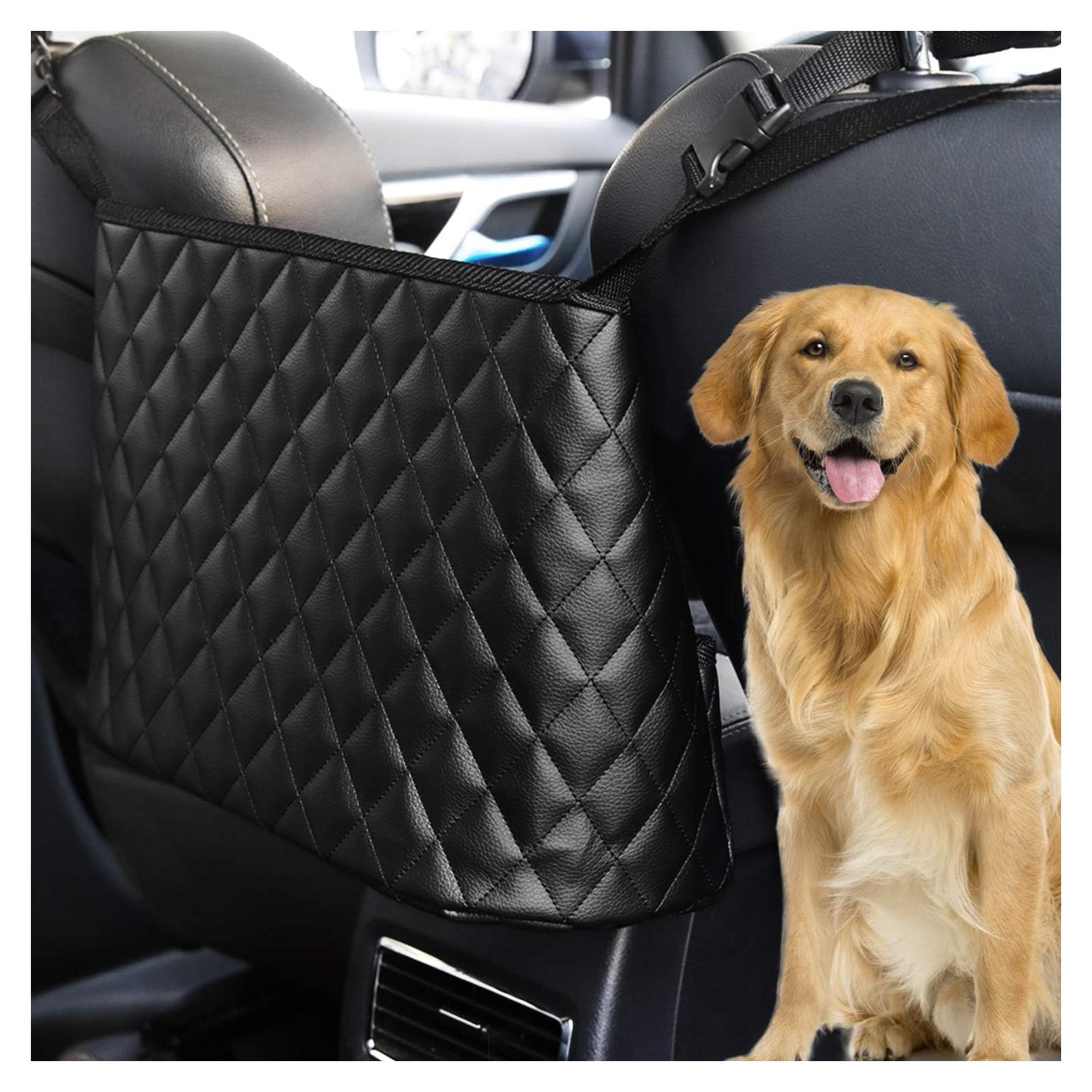 Soporte de bolso para automóvil Bark Lover, organizador negro