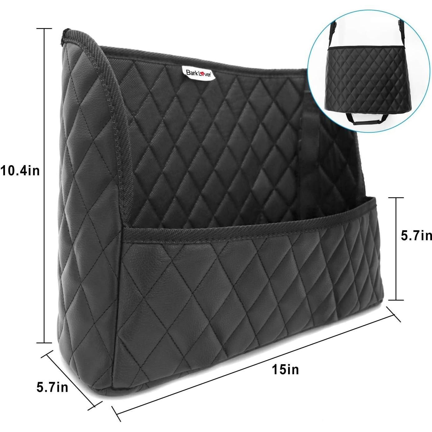 Soporte de bolso para automóvil Bark Lover, organizador negro