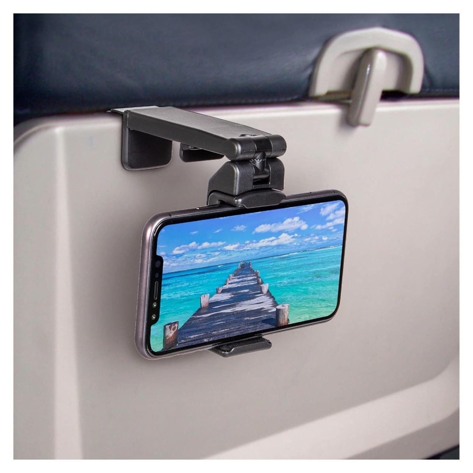 Soporte para Teléfono de Viaje Perilogics Negro 360° Ajustable