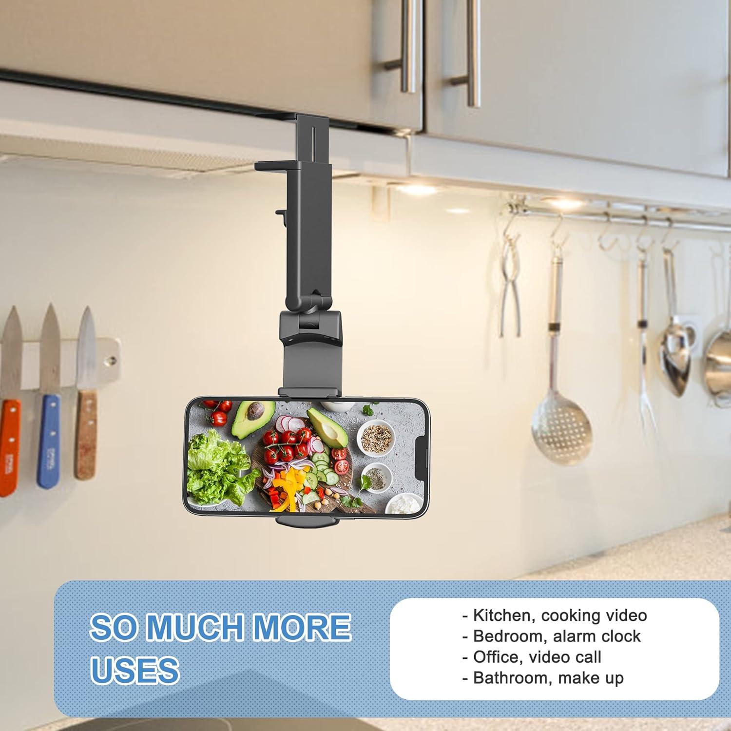 Soporte para Teléfono de Viaje Perilogics Negro 360° Ajustable