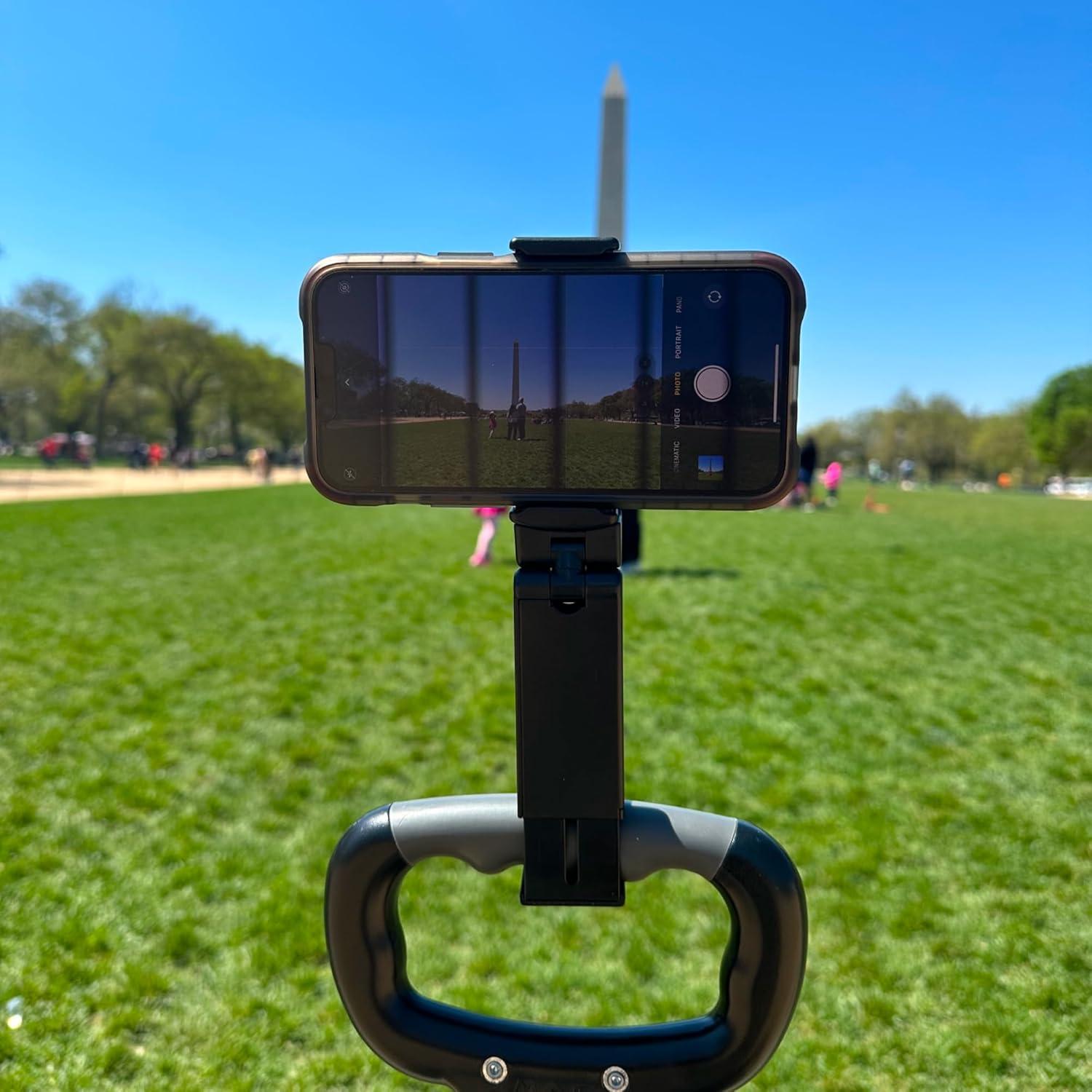 Soporte para Teléfono de Viaje Perilogics Negro 360° Ajustable