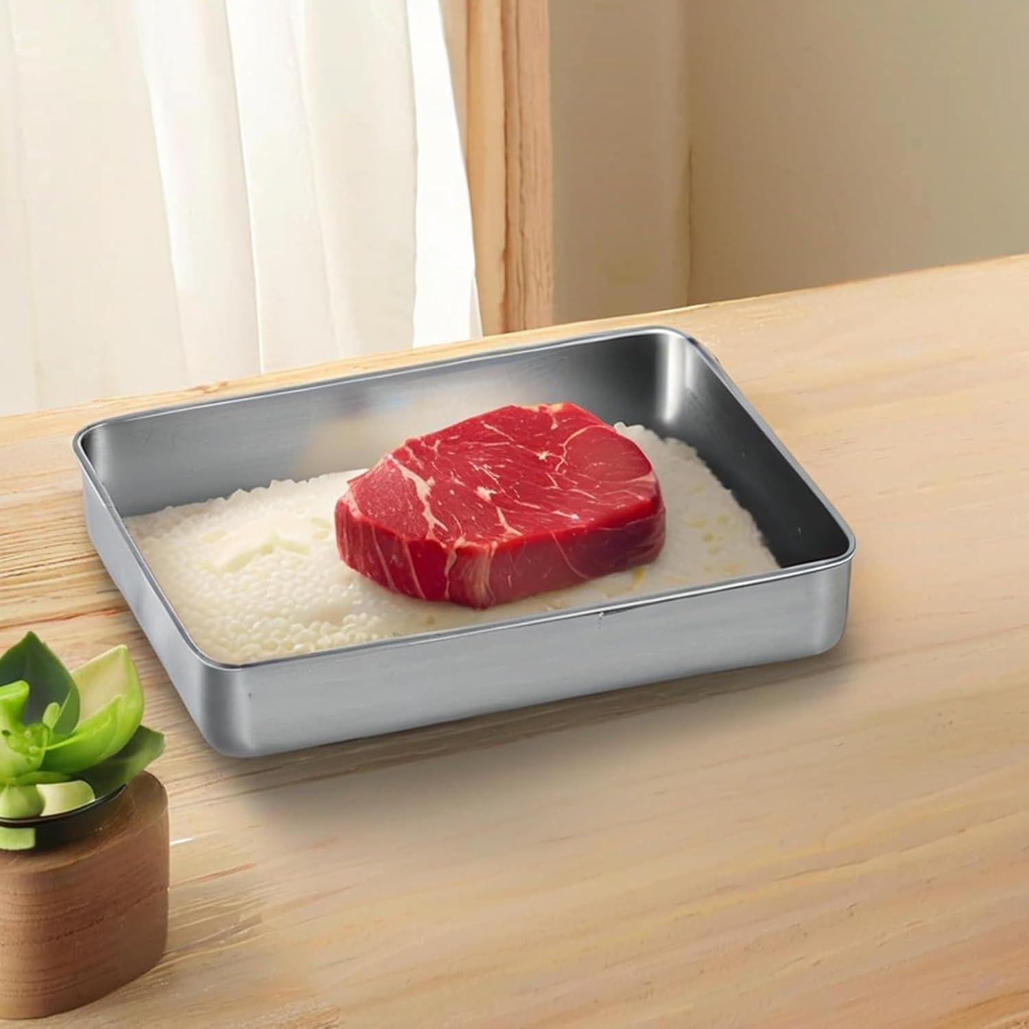 Contenedor Hermético de Acero Inoxidable 304 Verveia 0.45 kg