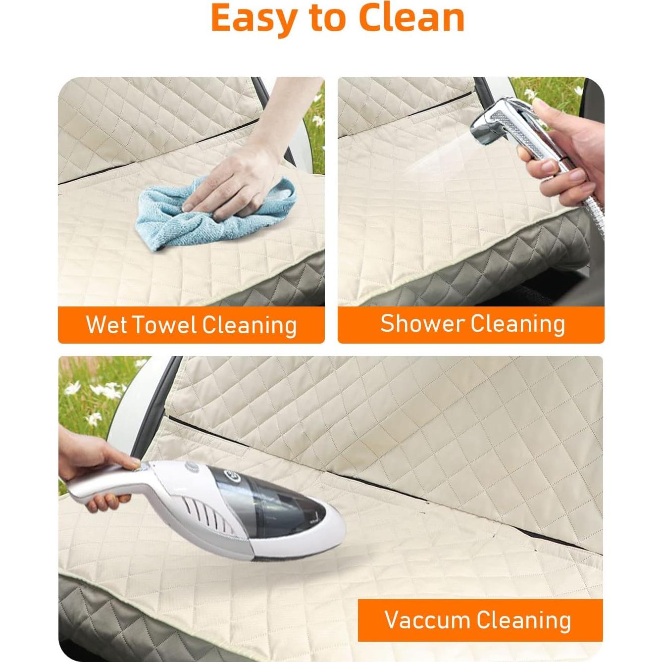 Cubierta de Asiento para Mascotas PETICON Beige 132x122 cm