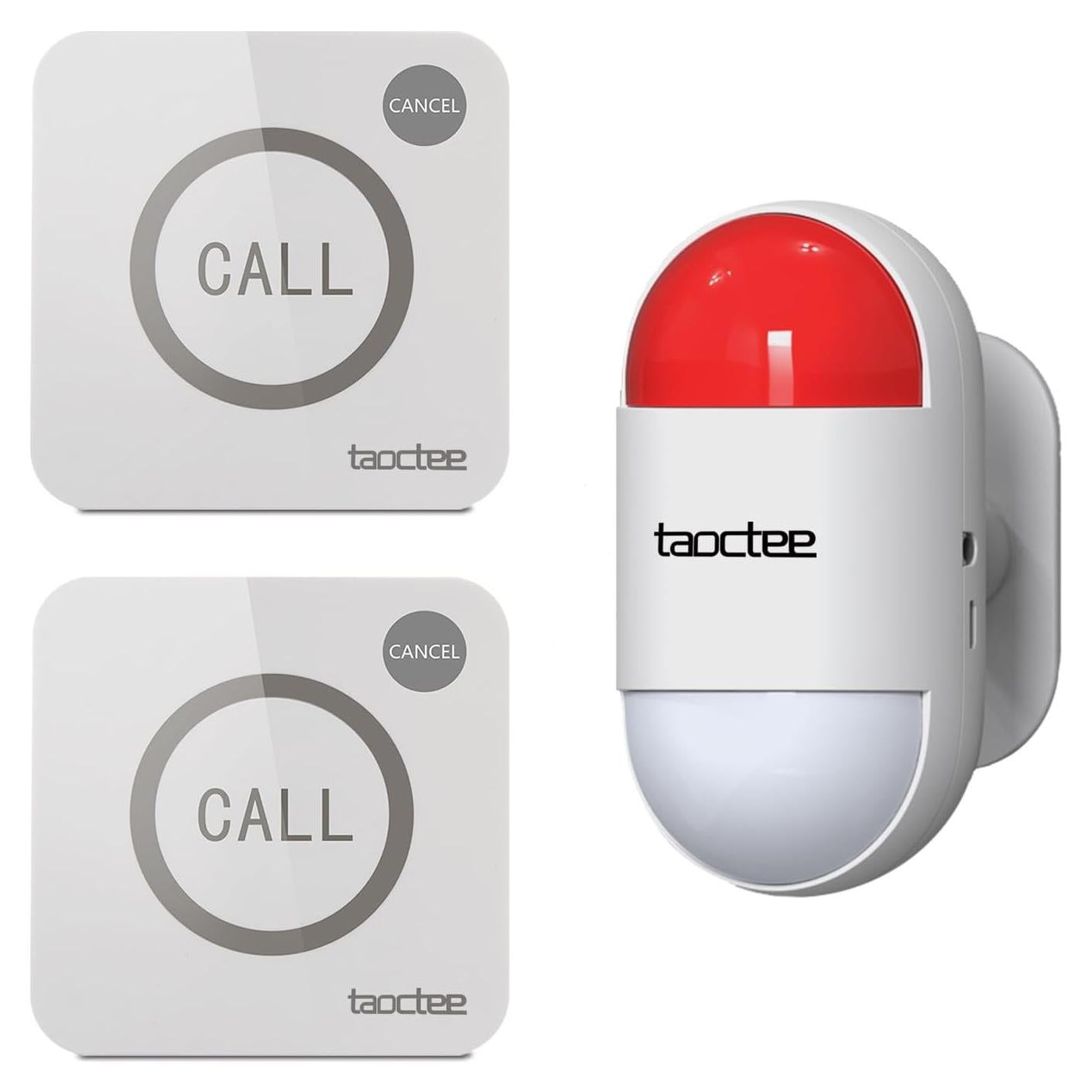 Botón de Pánico Tactee Alarma Inalámbrica 120 dB