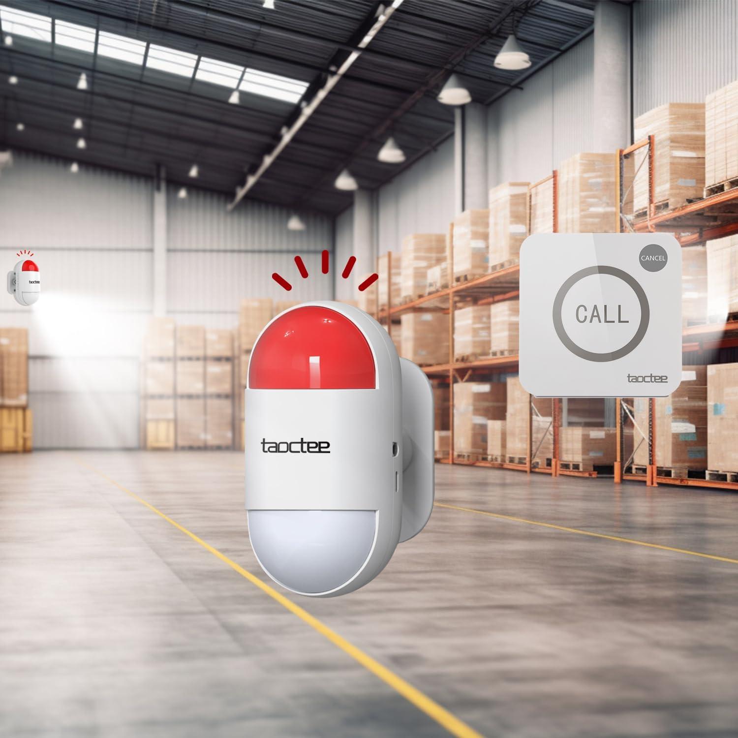 Botón de Pánico Tactee Alarma Inalámbrica 120 dB