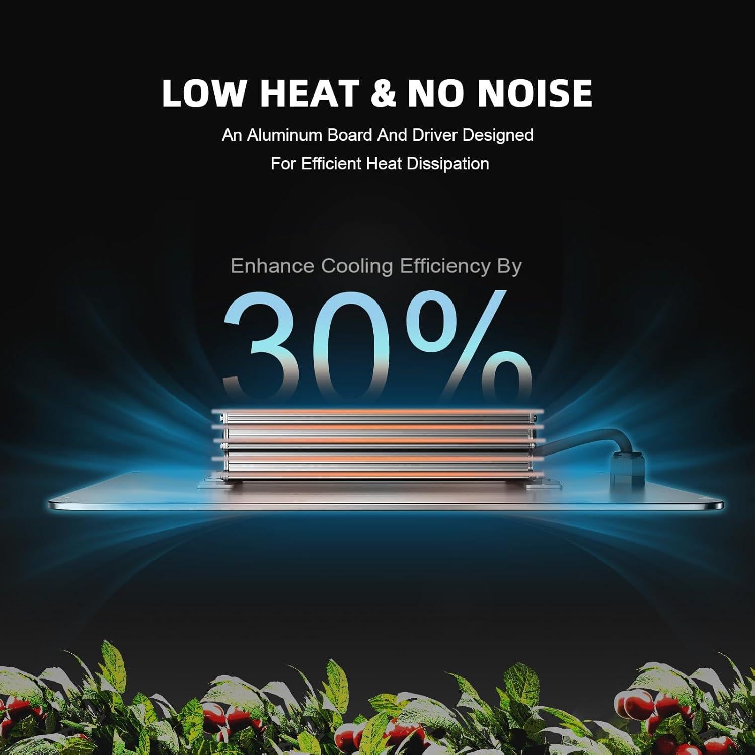 Luz de Cultivo LED Spider Farmer SF1000 100W Espectro Completo