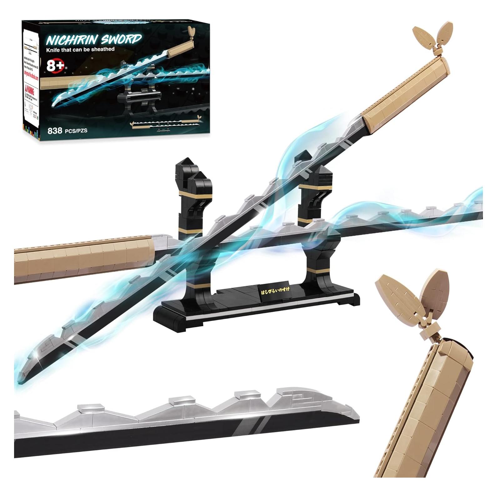 Conjunto de Espadas de Construcción Jorumo Inosuke 101.6 cm 838 Piezas