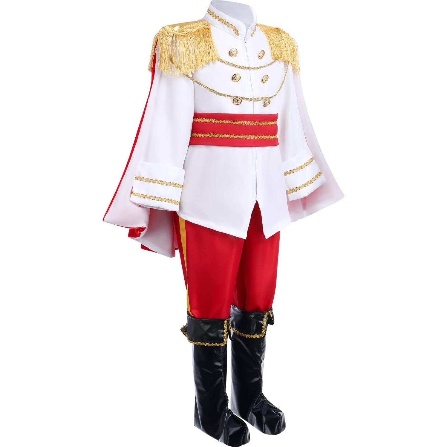 Disfraz de Príncipe Encantador para Niños - Atuendo Real 3-4 Años