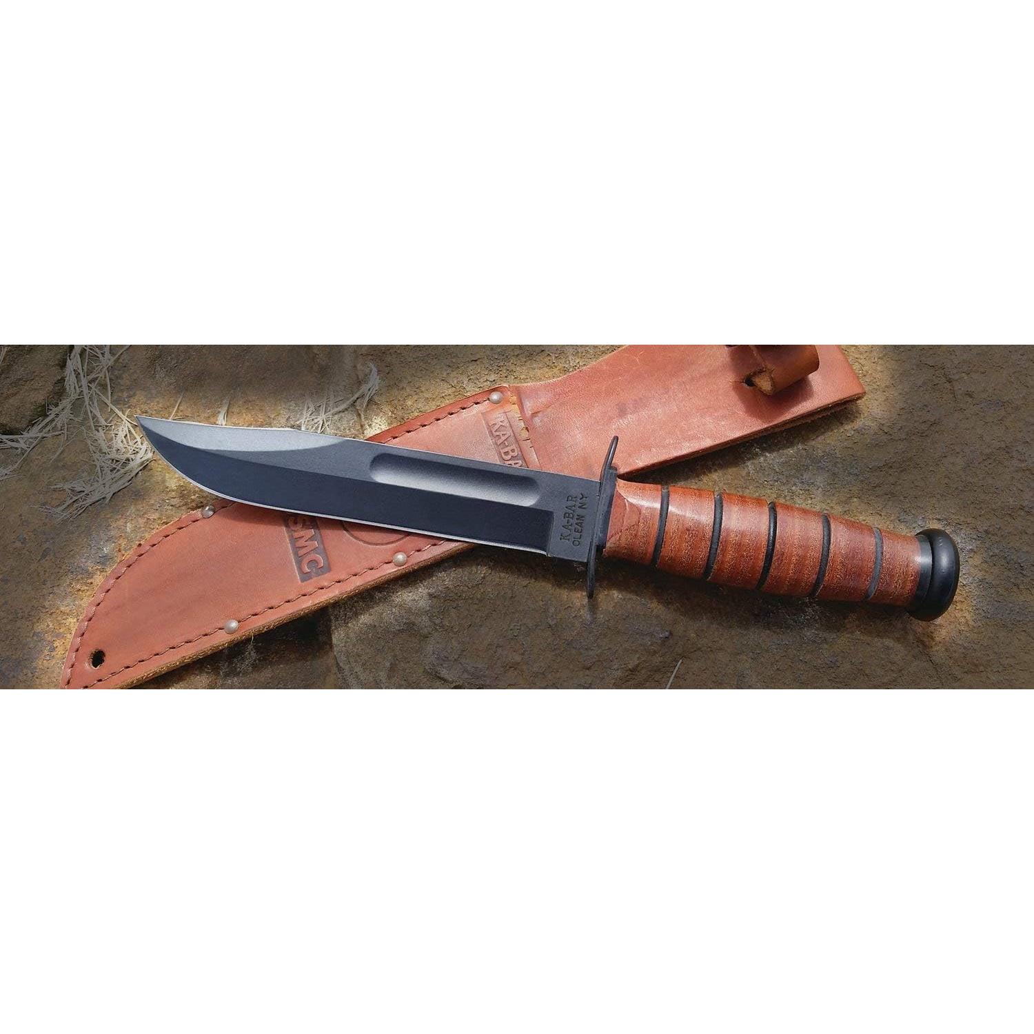 Cuchillo de Combate Ka-Bar USMC 30.16cm Hoja Recta