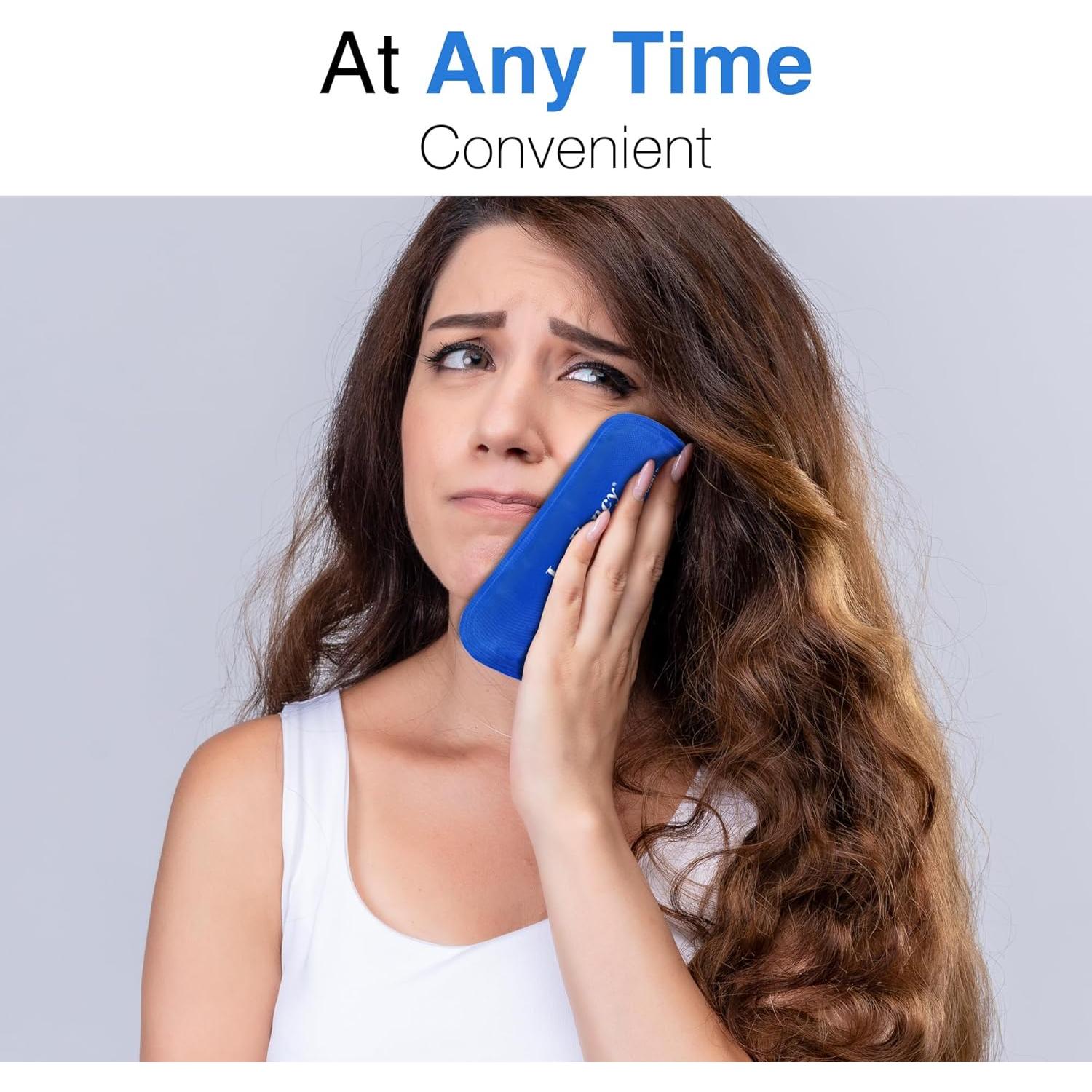 Paquete de Hielo de Gel Reutilizable LotFancy 19x9.5cm 2pc