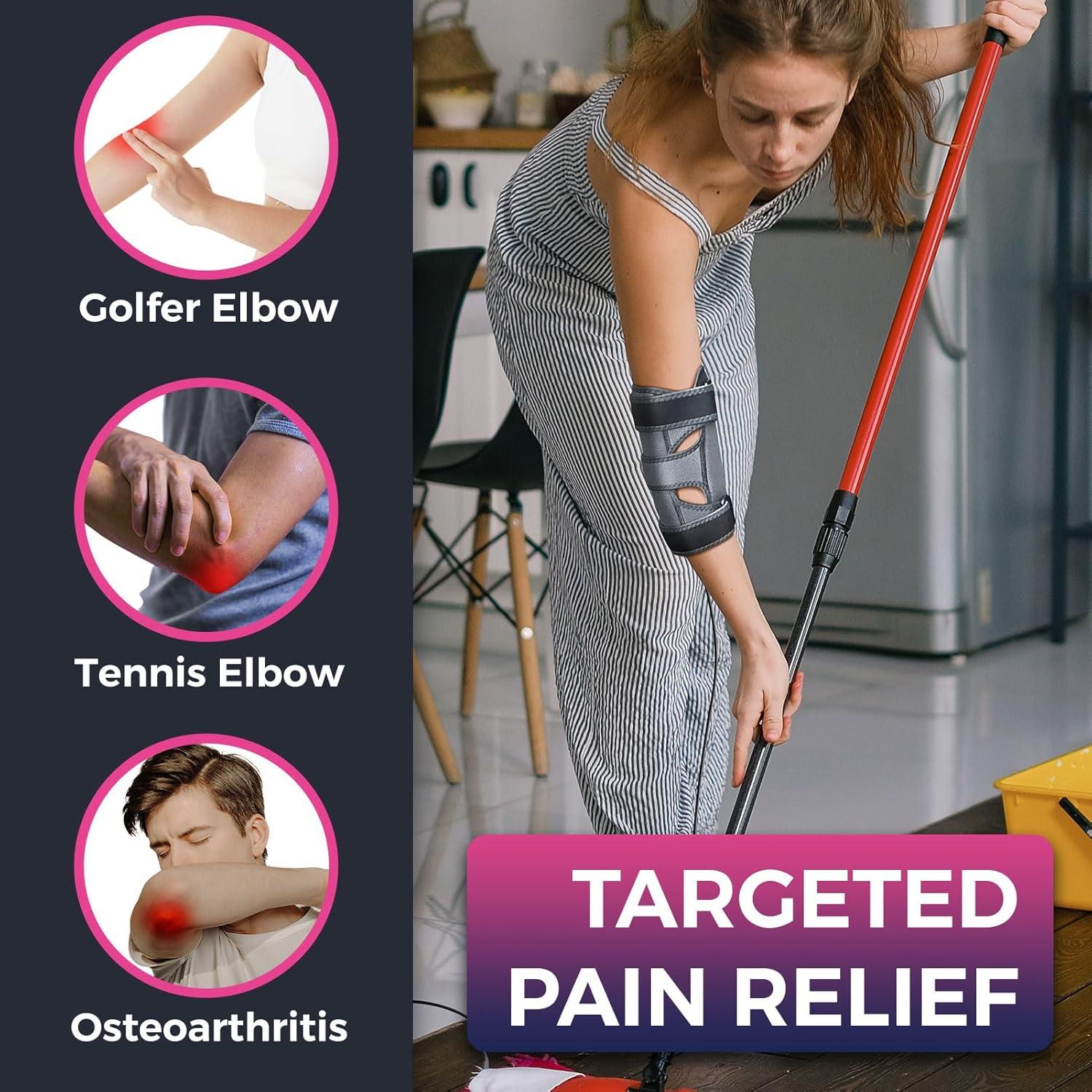 Almohadilla Térmica CREATRILL para Codo - Calor Húmedo y Seco