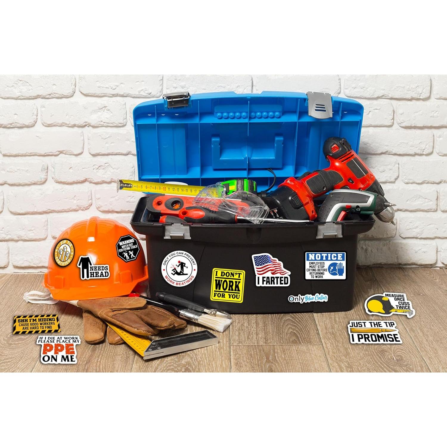 200 Pegatinas Divertidas Puraesla para Casco y Herramientas