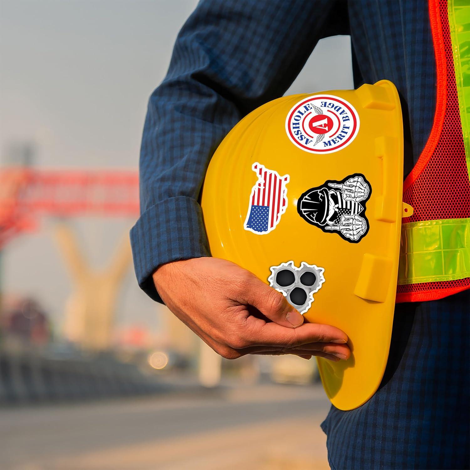 200 Pegatinas Divertidas Puraesla para Casco y Herramientas