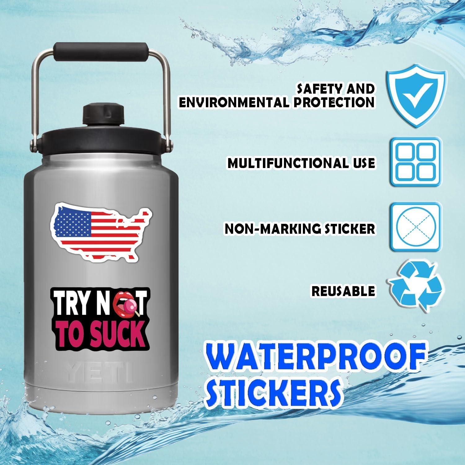 200 Pegatinas Divertidas Puraesla para Casco y Herramientas