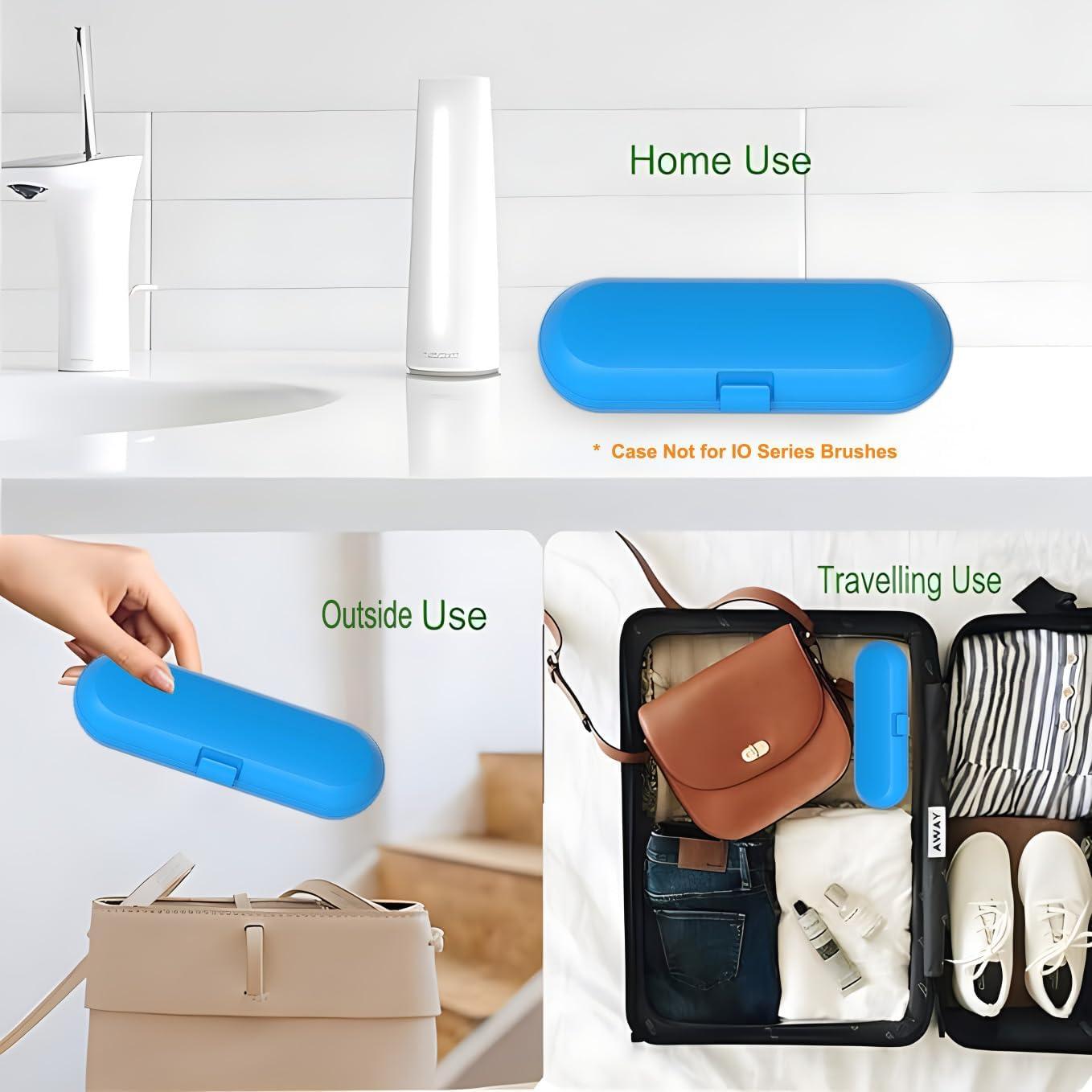 Estuche de viaje Oral-B + 6 cubiertas para cepillos eléctricos