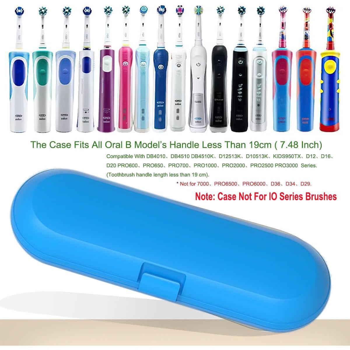 Estuche de viaje Oral-B + 6 cubiertas para cepillos eléctricos