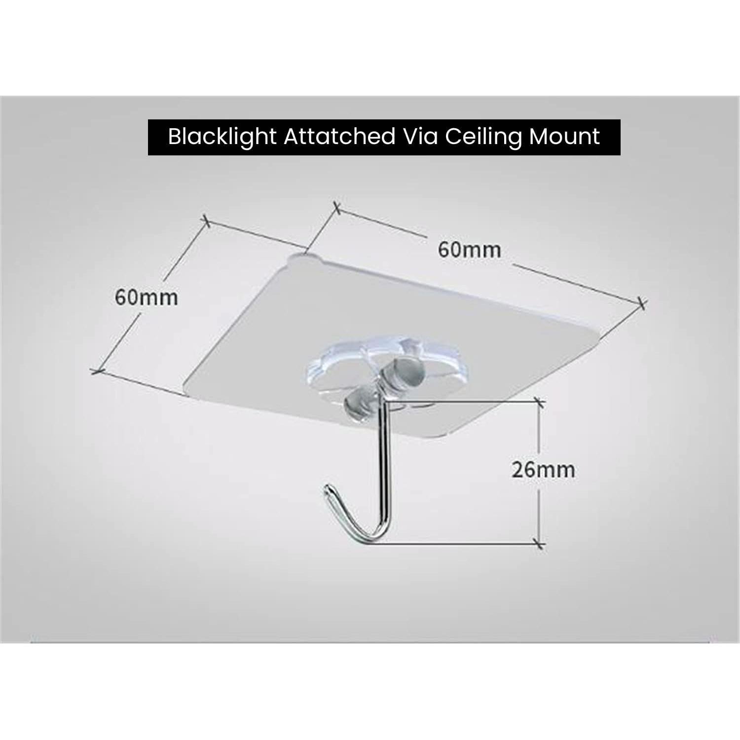 Juego de Ping Pong Neón Neonic con Luz UV y Red Universal