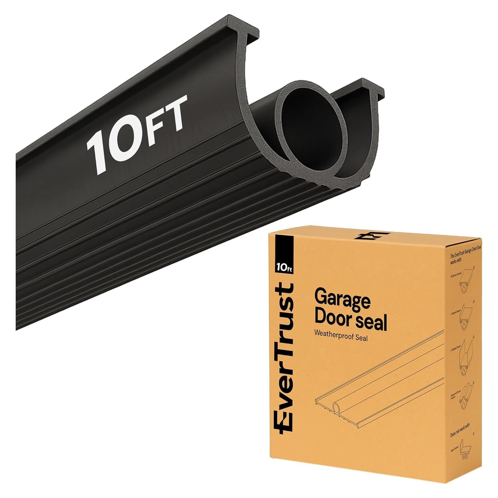 Sello Inferior de Puerta de Garaje EverTrust 10 pies Goma EPDM