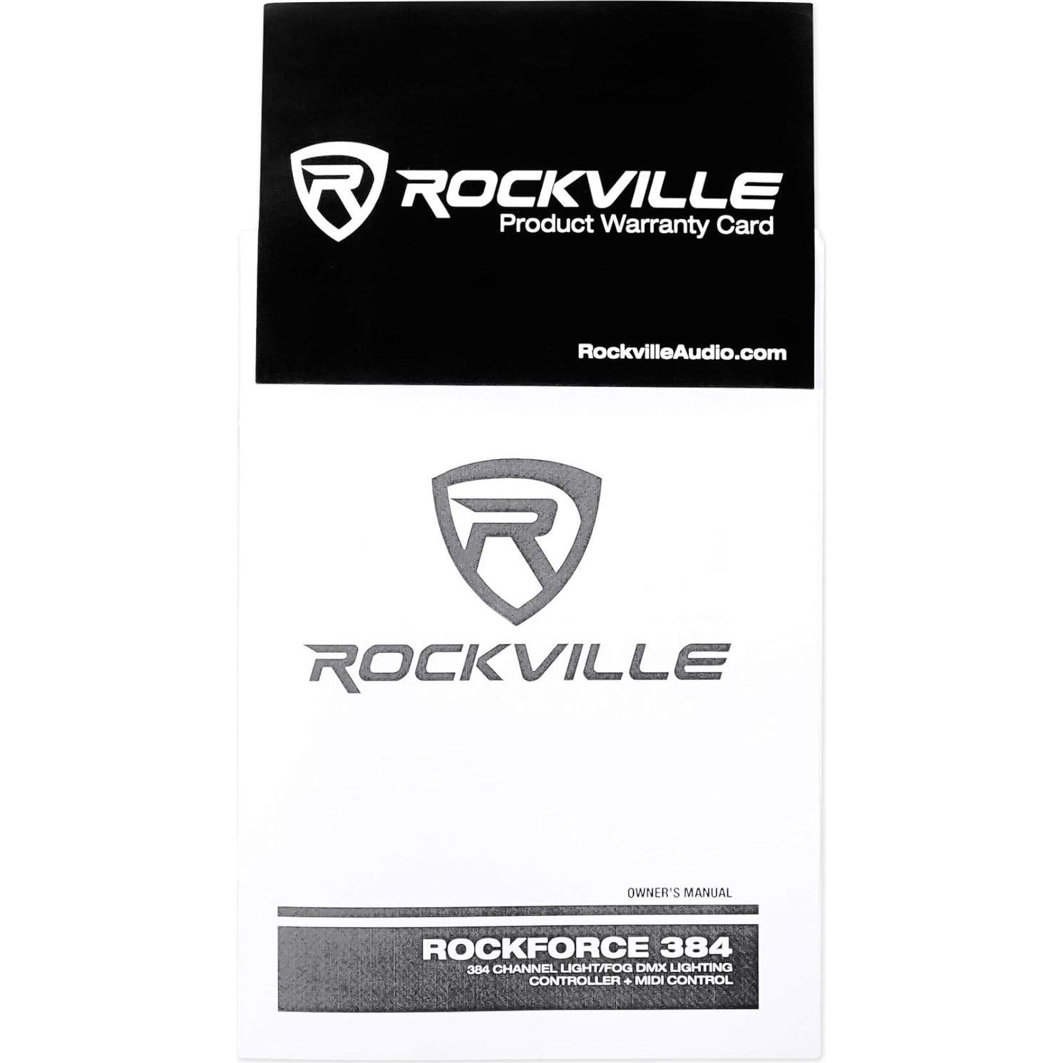 Controlador DMX Rockville ROCKFORCE 384 con 384 Canales
