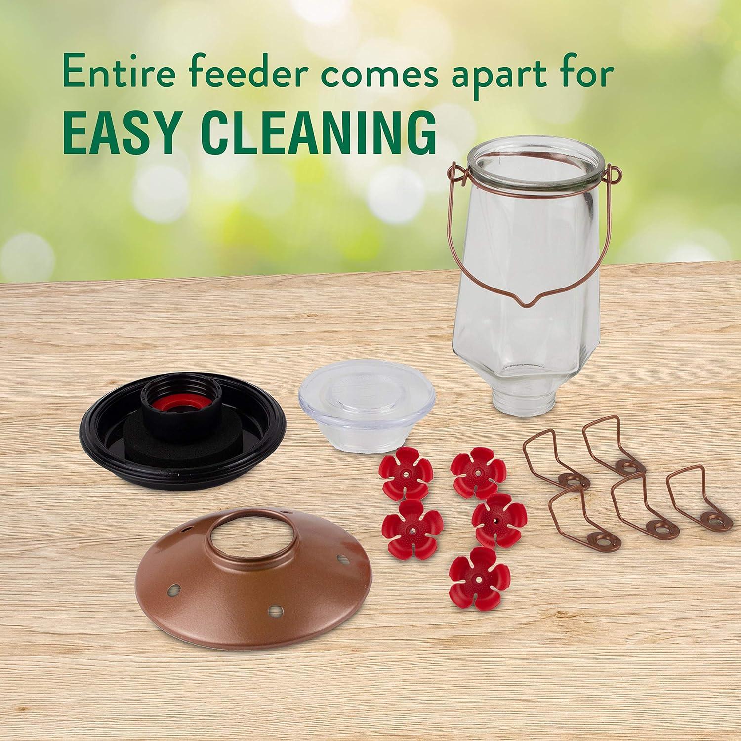 Alimentador de Colibríes Perky-Pet 9109-1SR Vidrio 0,83 L Bronce