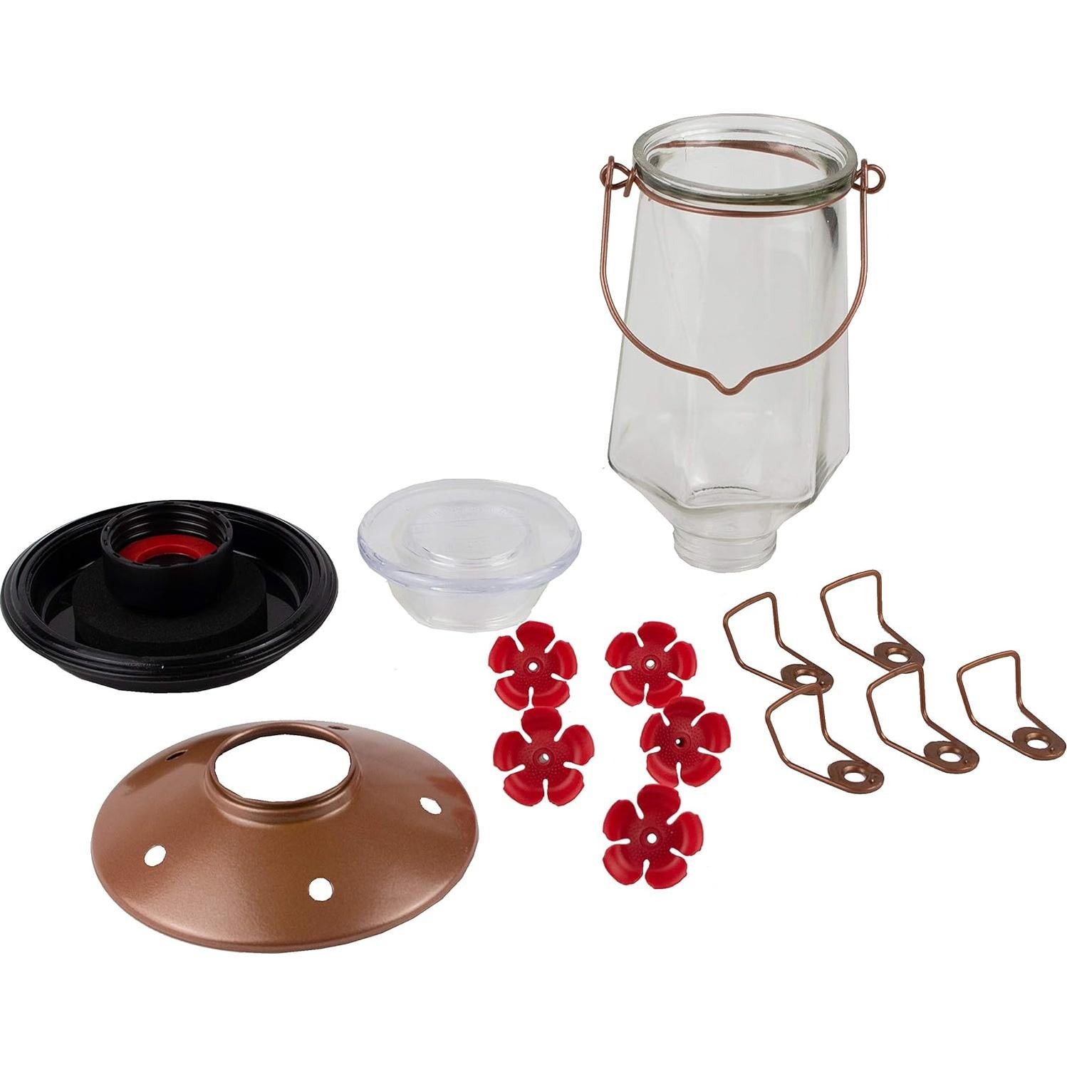 Alimentador de Colibríes Perky-Pet 9109-1SR Vidrio 0,83 L Bronce