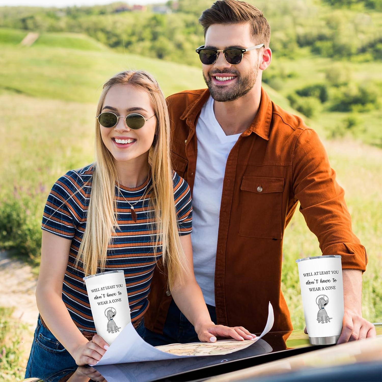 Vaso de Acero Inoxidable 20oz Fusui Regalo de Recuperación