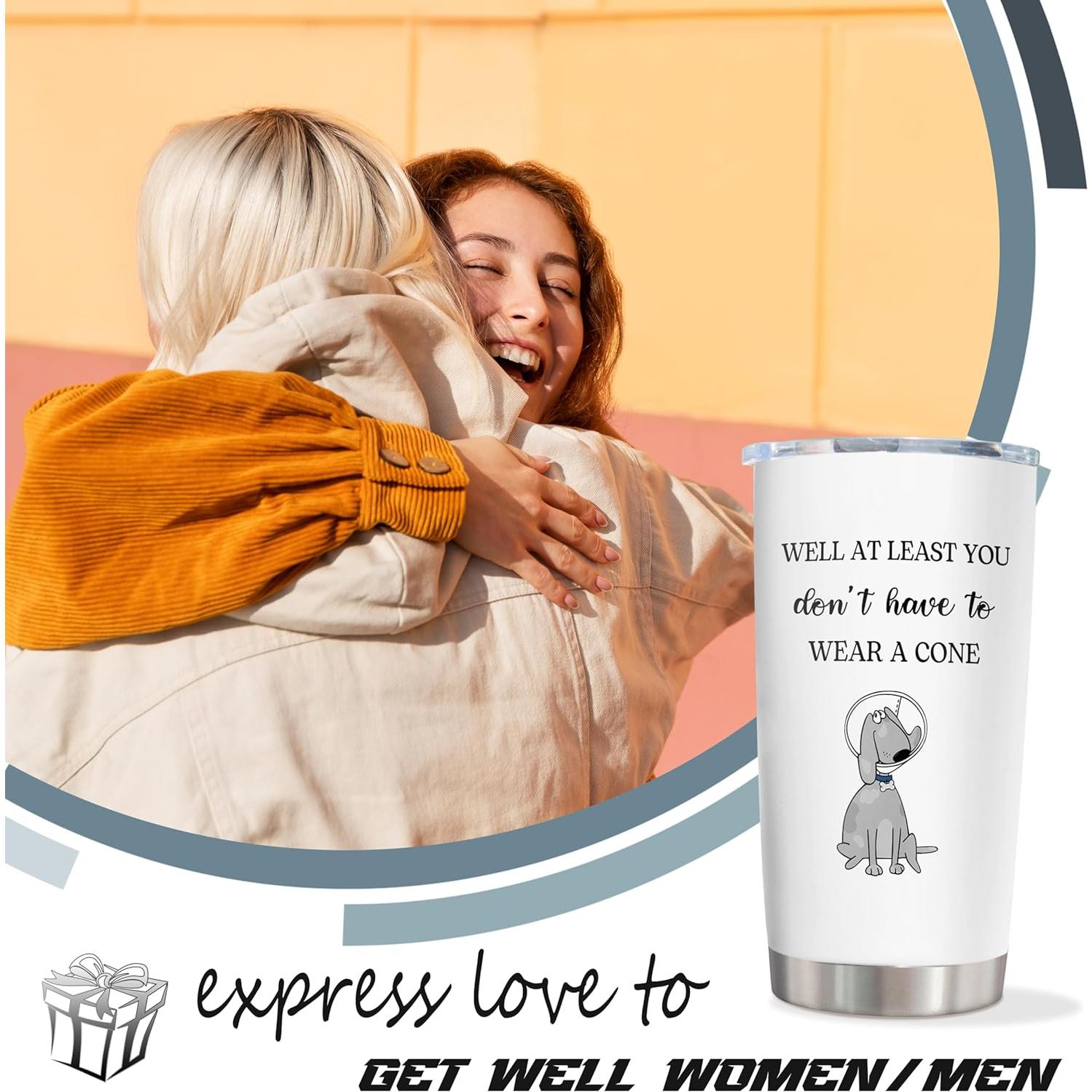 Vaso de Acero Inoxidable 20oz Fusui Regalo de Recuperación