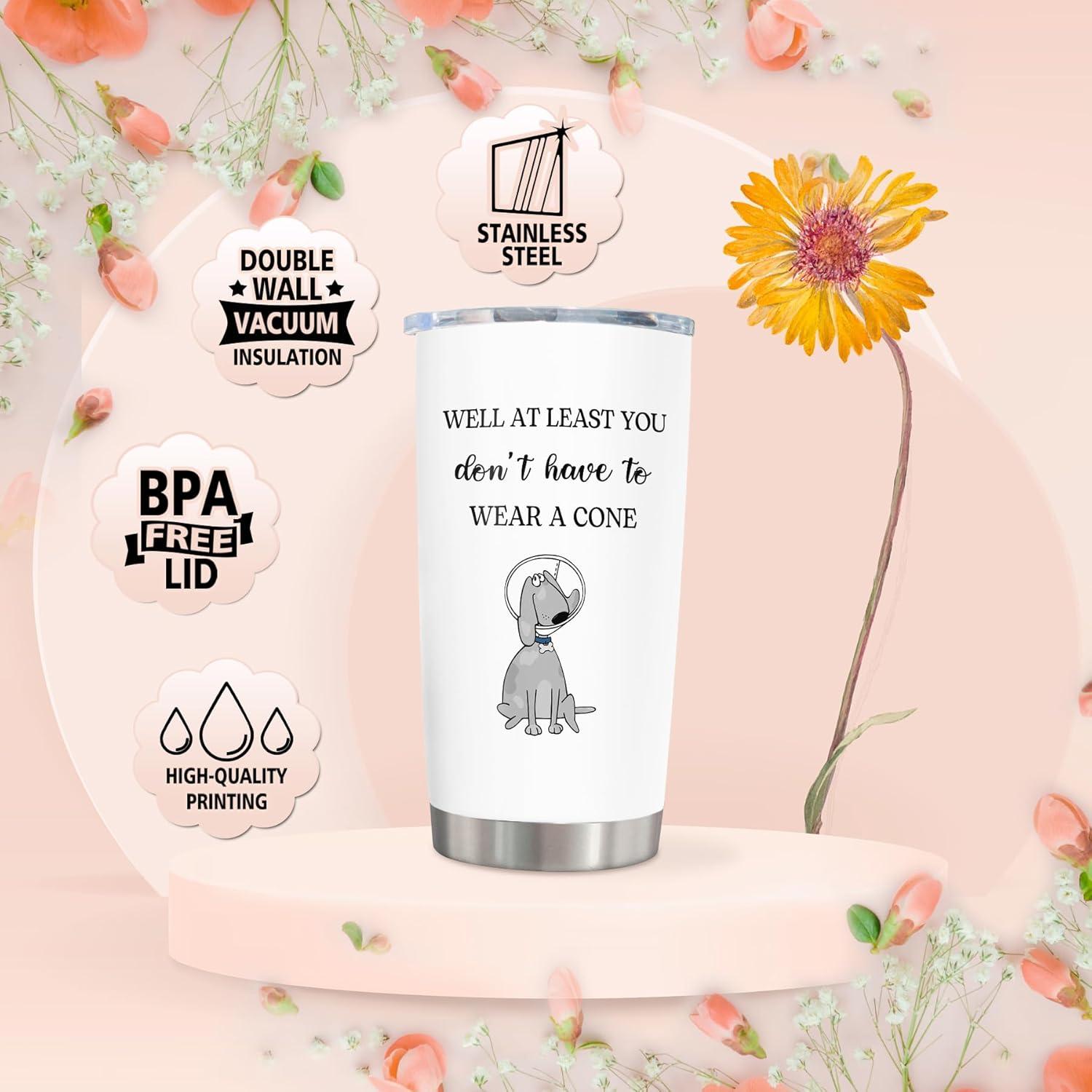 Vaso de Acero Inoxidable 20oz Fusui Regalo de Recuperación