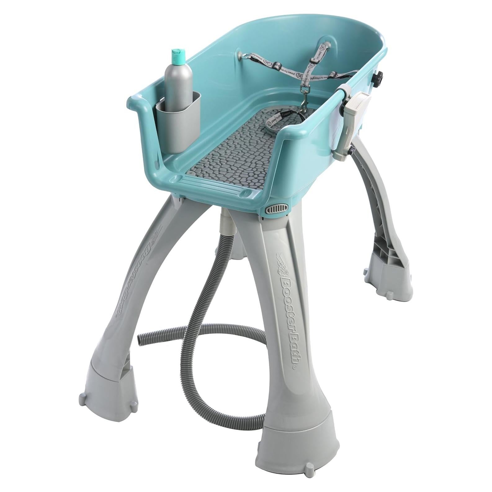 Baño Elevado para Mascotas Paws for Thought Mediano Azul