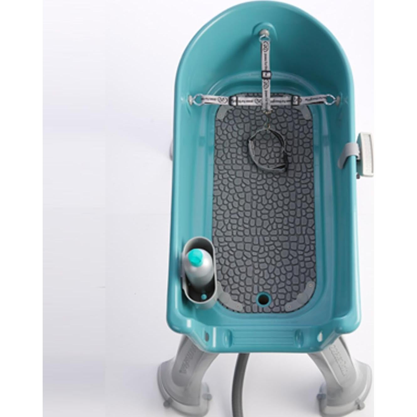 Baño Elevado para Mascotas Paws for Thought Mediano Azul