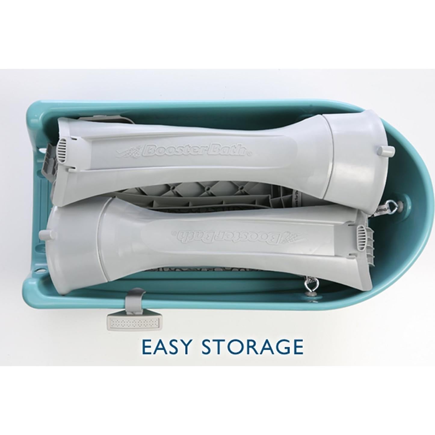 Baño Elevado para Mascotas Paws for Thought Mediano Azul