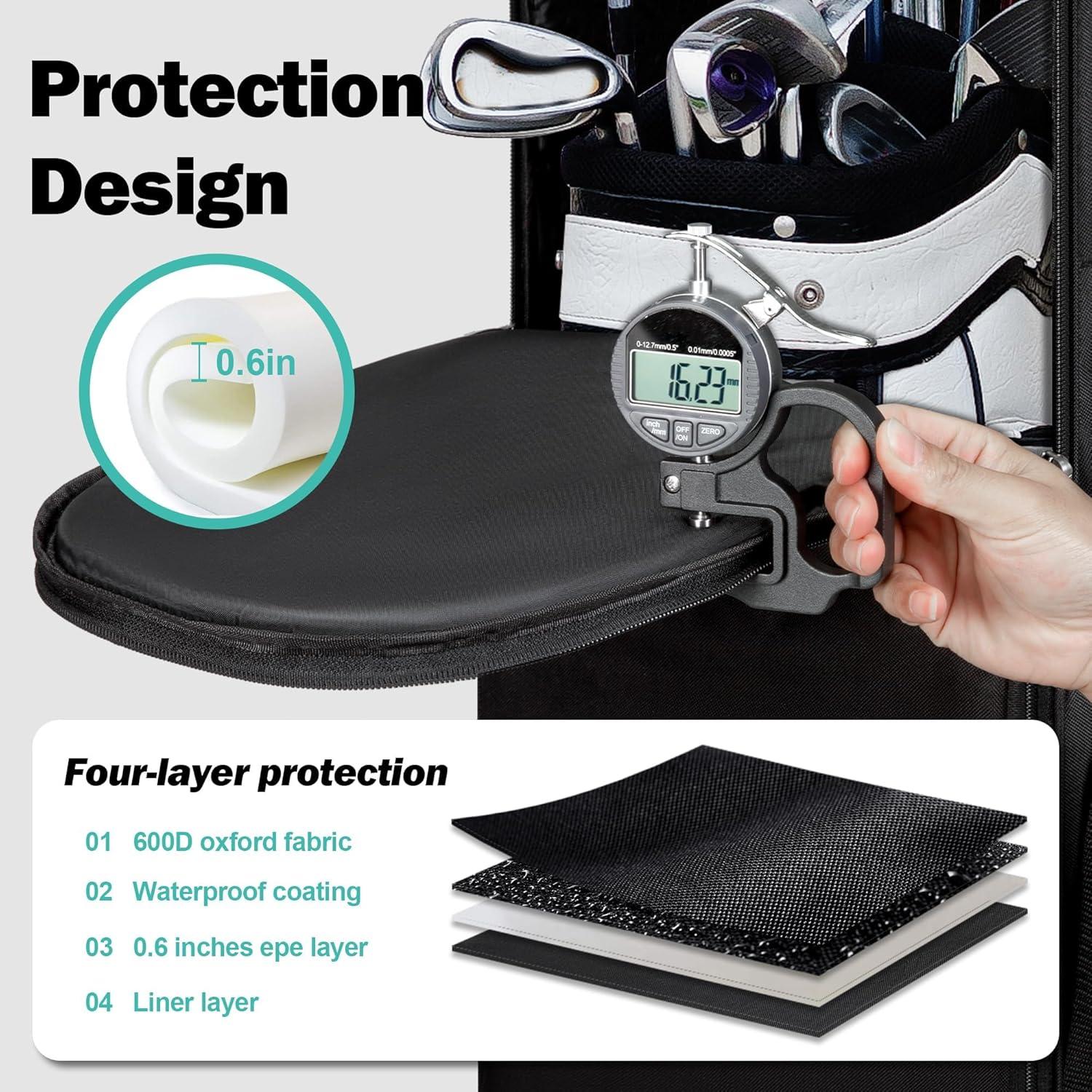 Bolsa de Viaje para Golf Himal Outdoors GTB001 - 1,99 kg