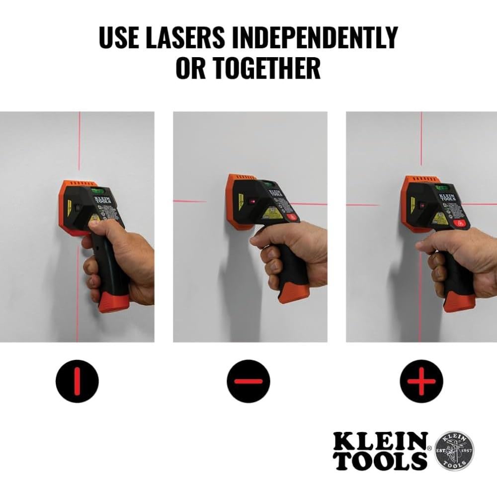 Buscador de Estudio Electrónico Klein Tools ESF150LL con Lásers