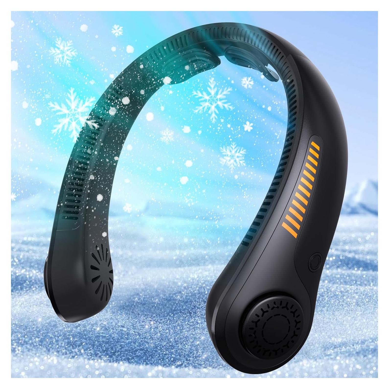 Ventilador de Cuello Portátil EYERZ DS06 Recargable 5 Velocidades