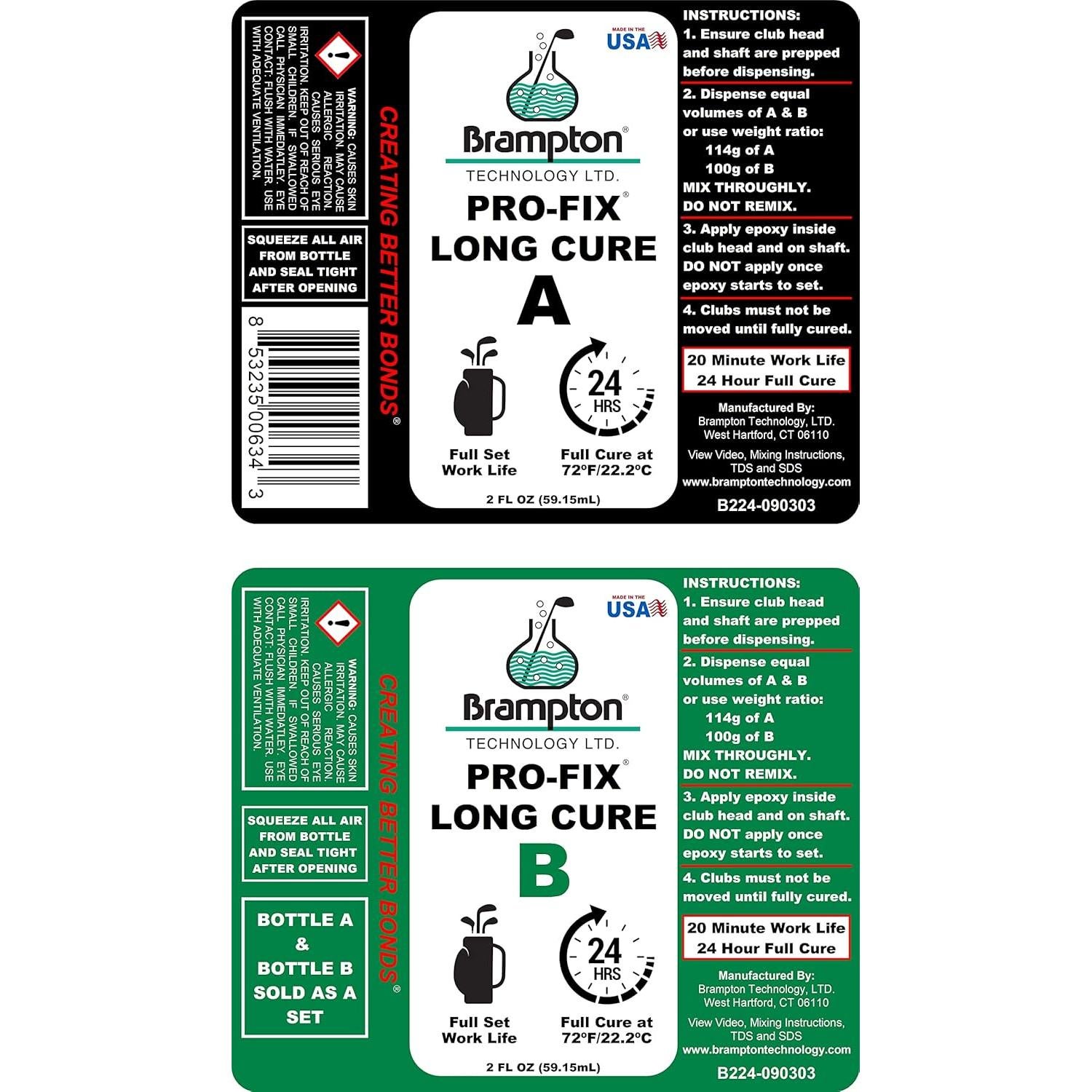 Epóxido de Golf Brampton PRO-FIX 4 oz - Extra Fuerte