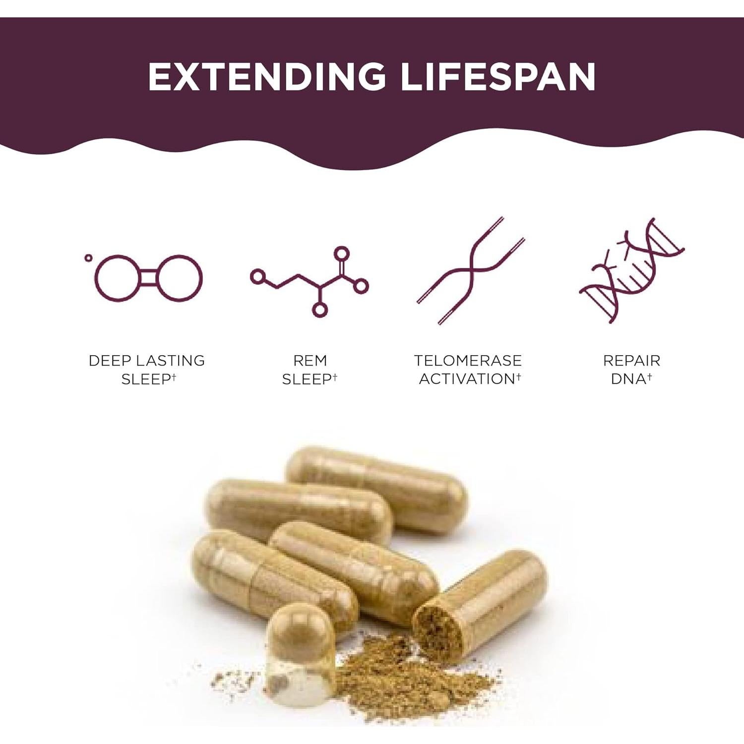 Suplemento Antienvejecimiento Healthycell - Longitud de Telómero 30 Cápsulas