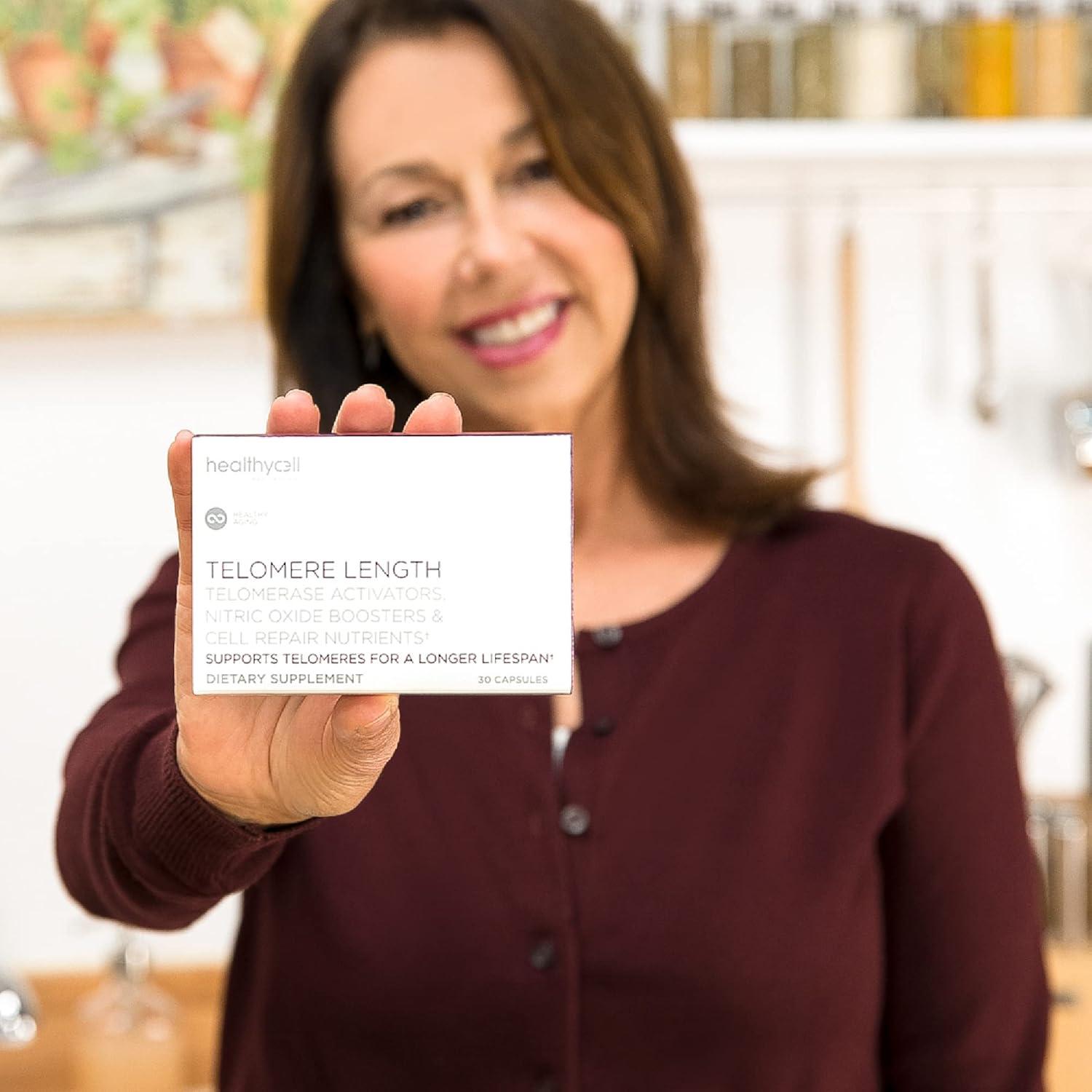 Suplemento Antienvejecimiento Healthycell - Longitud de Telómero 30 Cápsulas