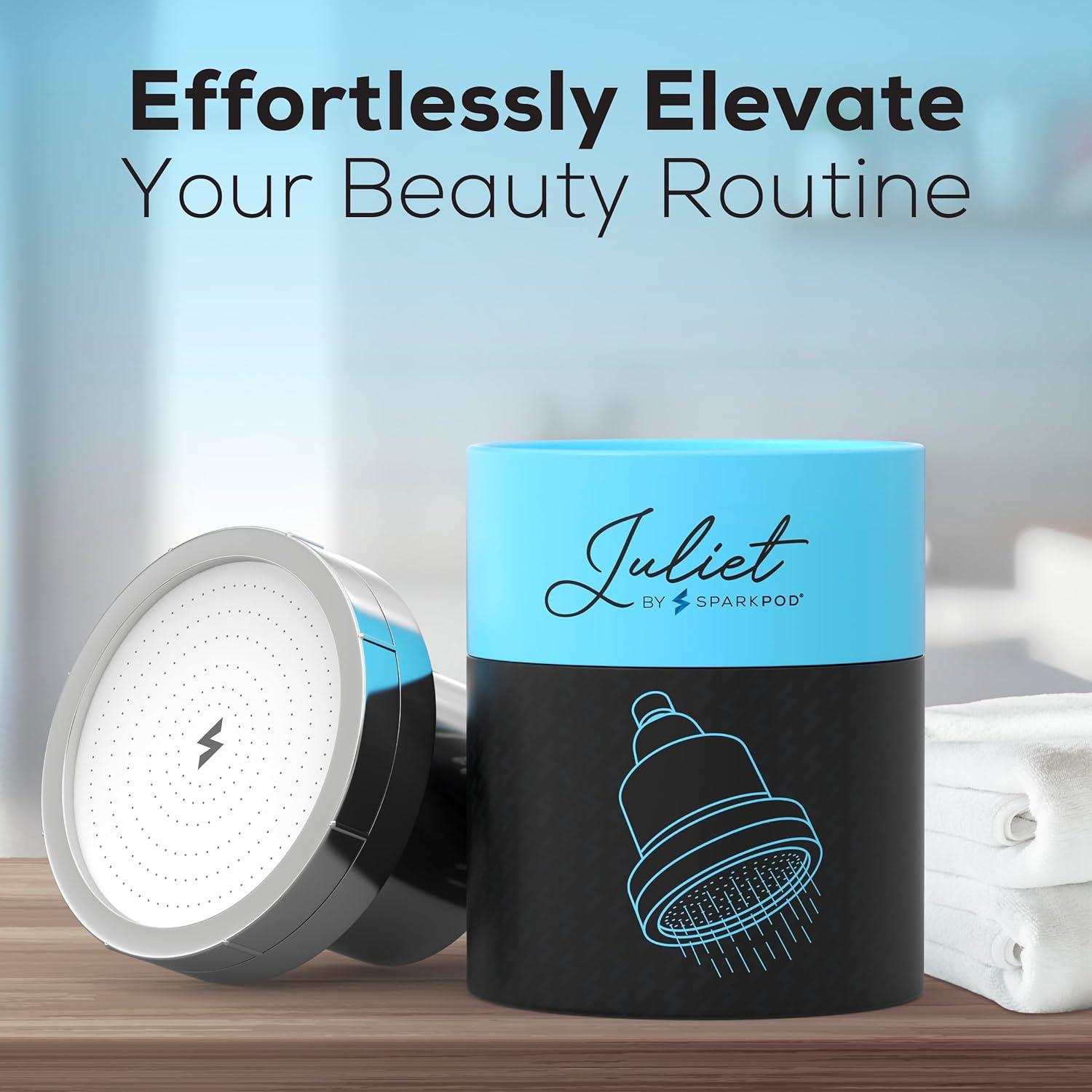 Cabezal de Ducha Filtrado SparkPod Juliet - Alta Presión Cromo