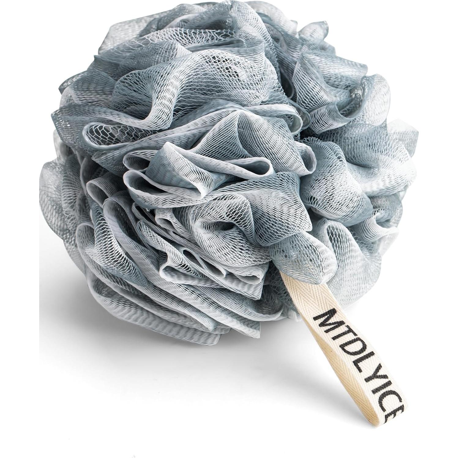 Esponja de Lufa Grande MTDLYICE 100g 4 Piezas Gris Azul