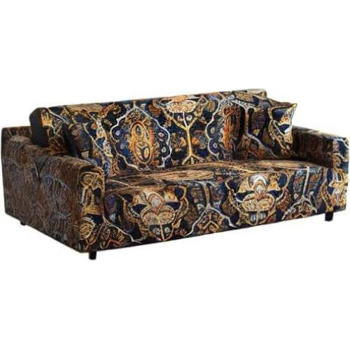 Funda de Sofá Estirable MIDODO 2 Plazas Floral Ecológica