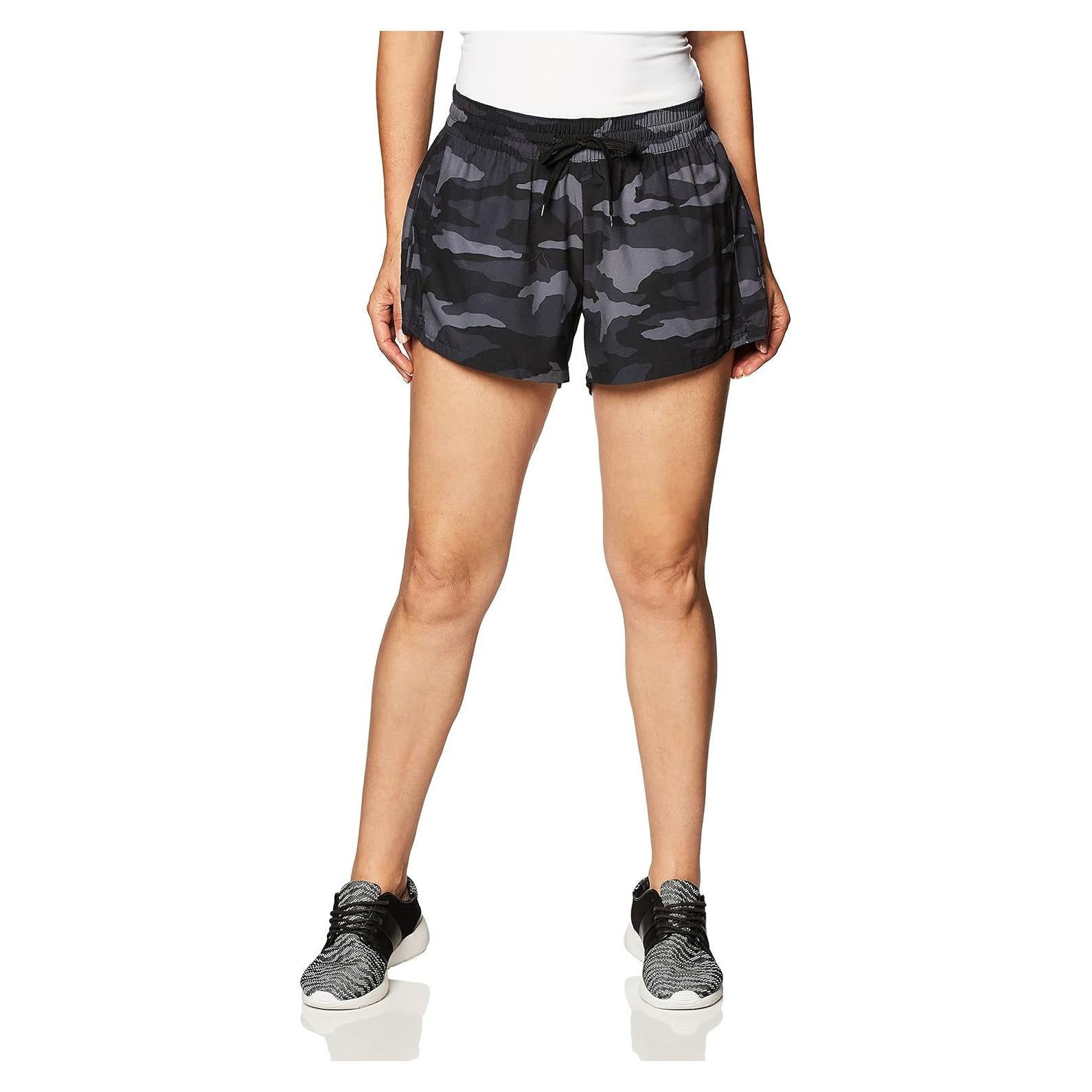 Pantalones Cortos de Natación Kanu Surf Mujer UPF 50+ Camuflaje