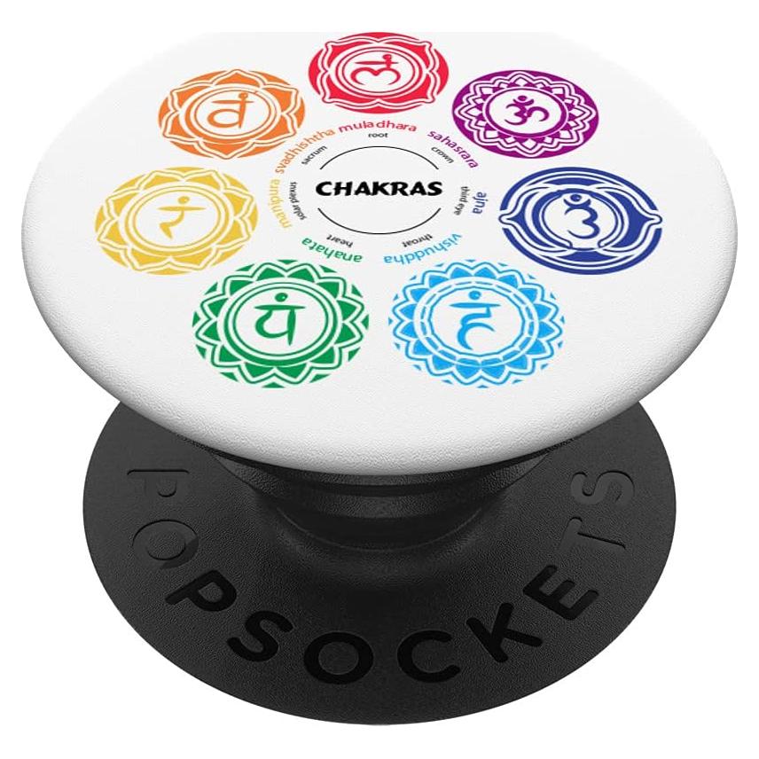 PopGrip Chakra de Yoga Meshfaker - Soporte Intercambiable